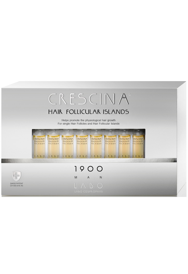 Tratament impotriva raririi parului la barbati  Follicular Islands - 20 fiole