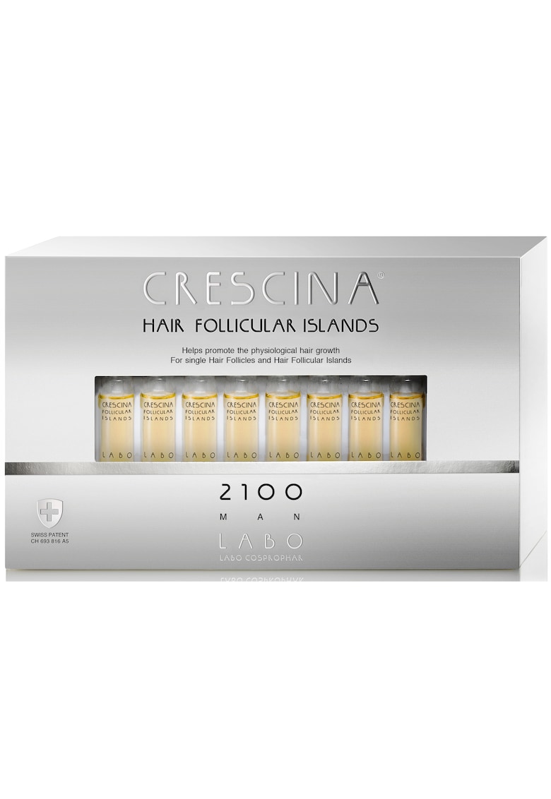 Tratament impotriva raririi parului la barbati  Follicular Islands - 20 fiole Tratament impotriva raririi parului la barbati  Follicular Islands - 20 fiole