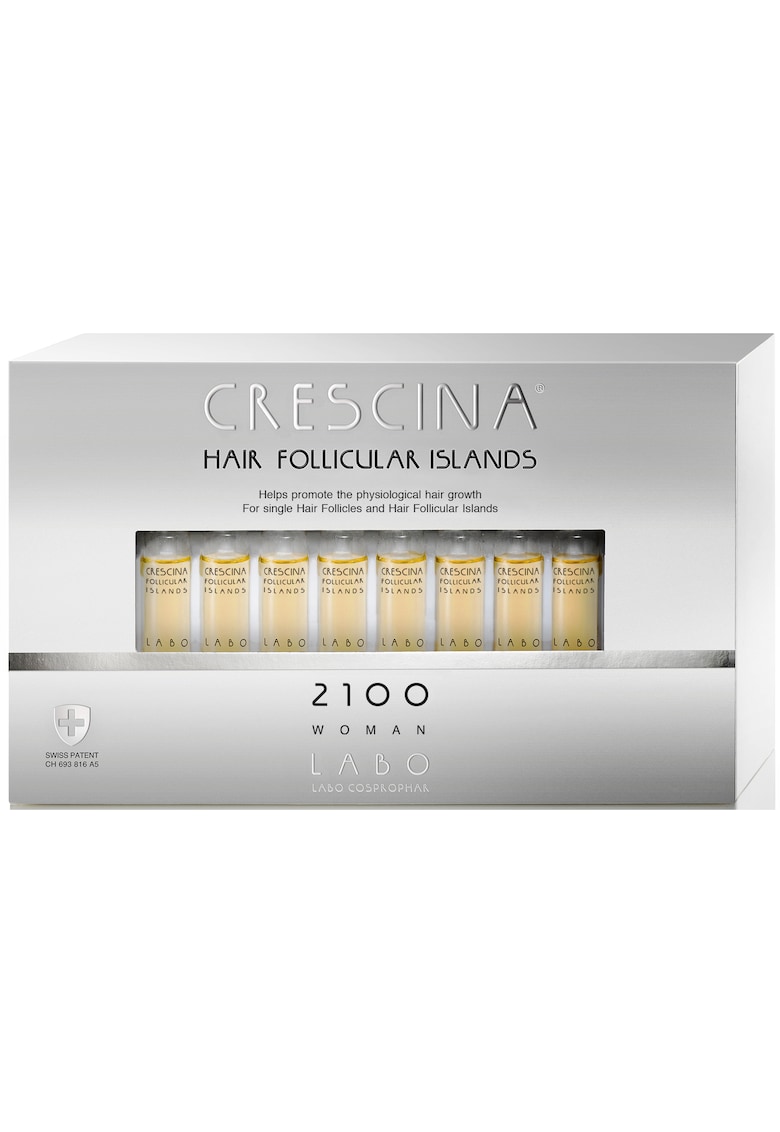 Tratament importiva raririi parului la femei Follicular Islands - 20 fiole