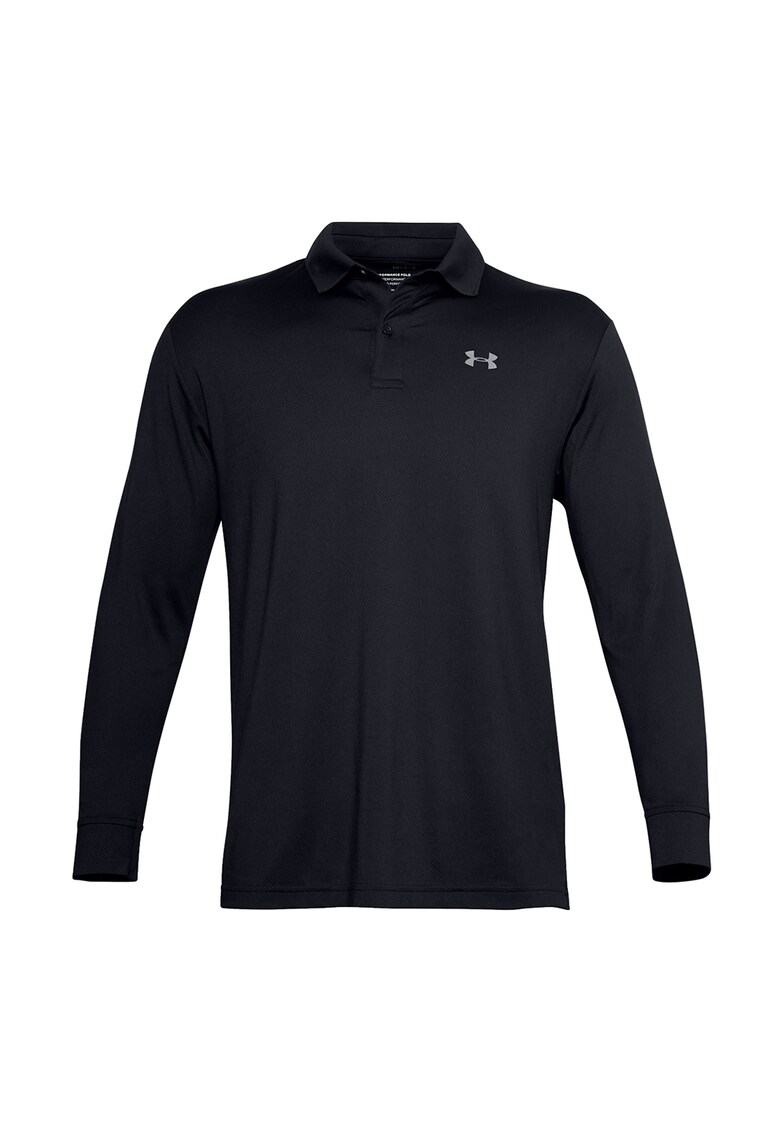 Bluza polo cu detaliu logo pe piept performance golf