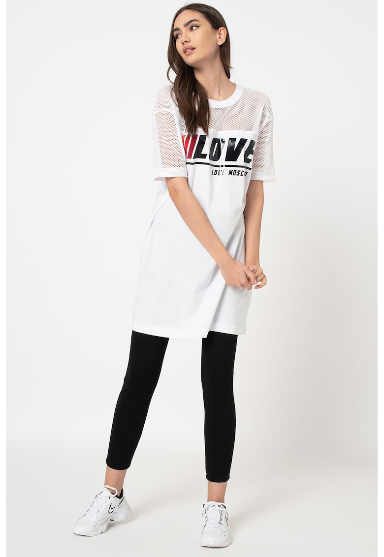 Rochie cu imprimeu logo