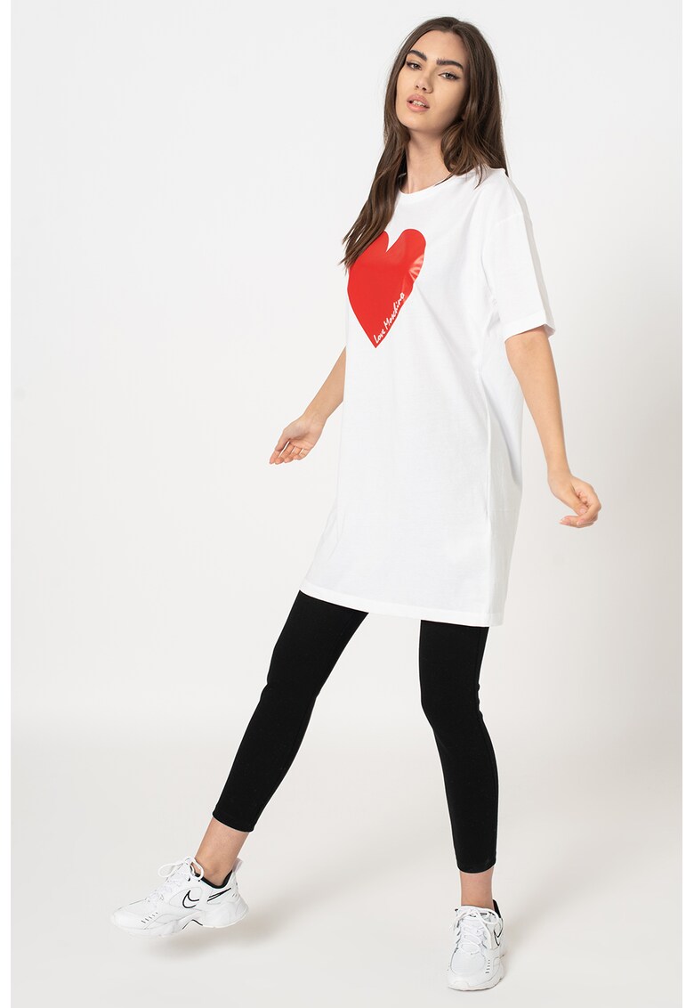 Rochie tip tricou cu imprimeu grafic