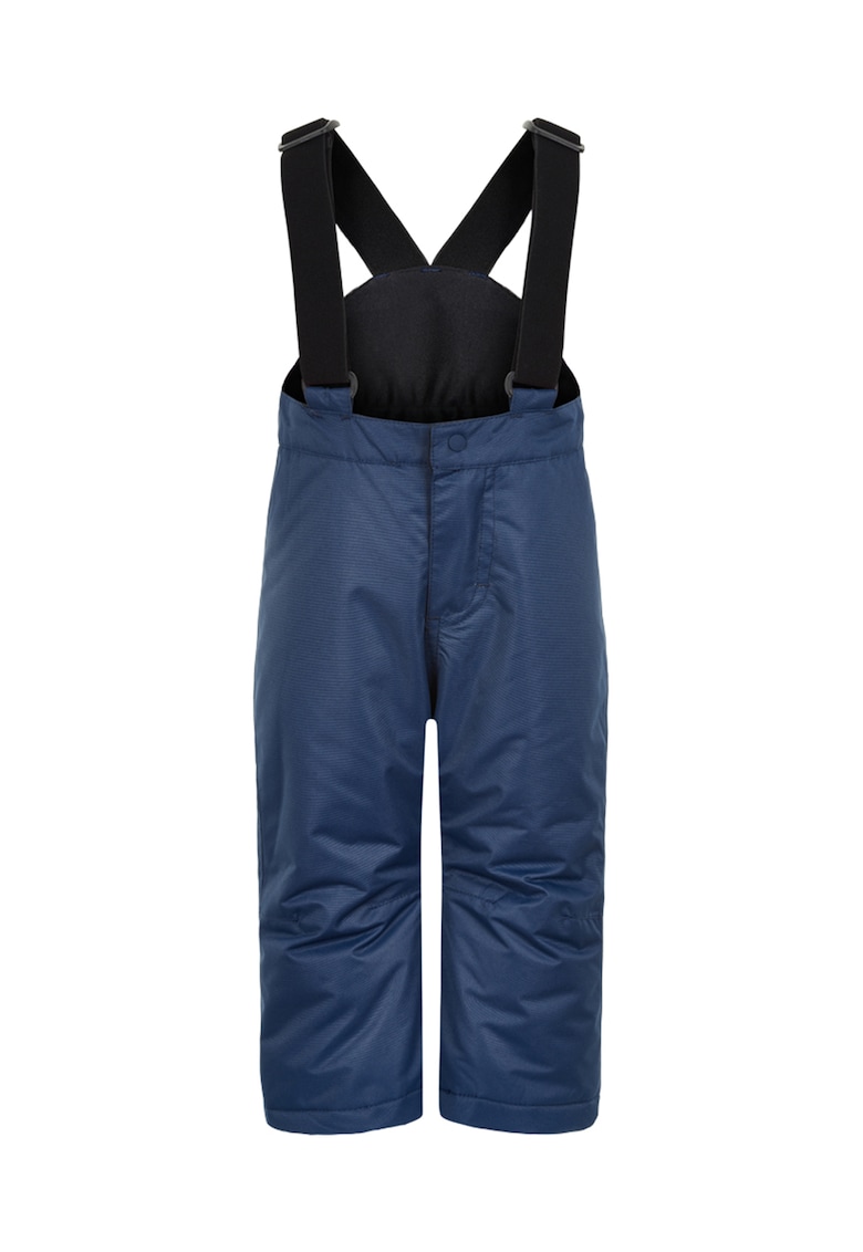 Pantaloni impermeabili pentru ski cu bretele si parazapezi - Albastru inchis - 3Y Standard