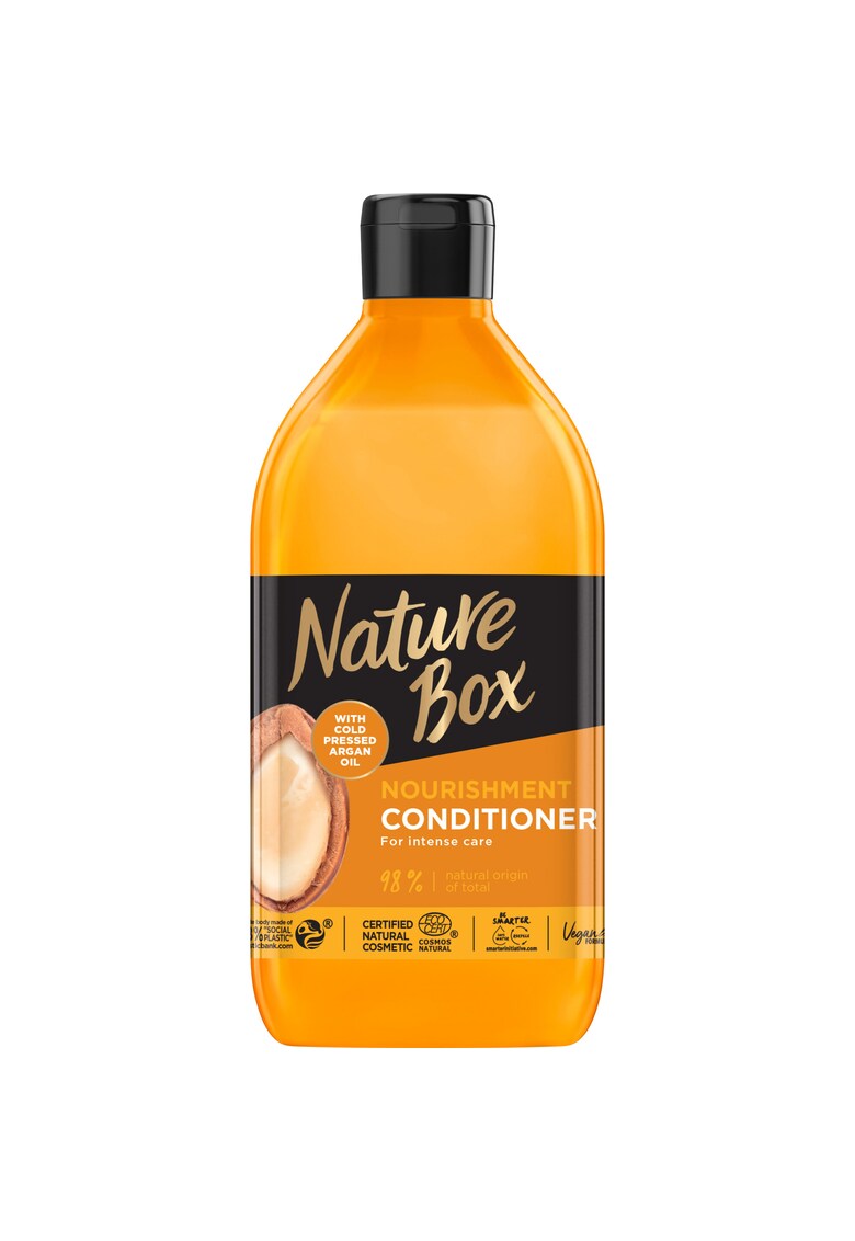 Balsam  cu ulei de argan 100% presat la rece - formula vegana - 385 ml de la Nature Box