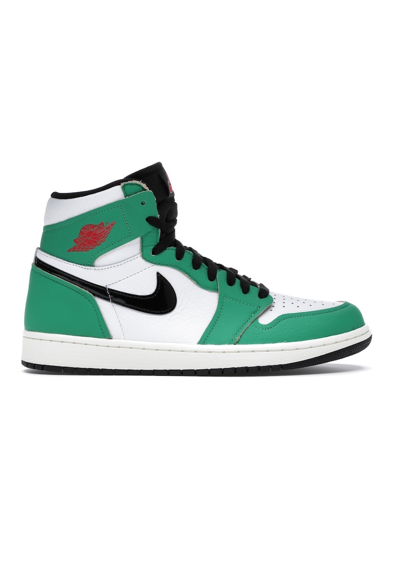 Pantofi sport - 1 Retro High Lucky Green - Alb/Verde