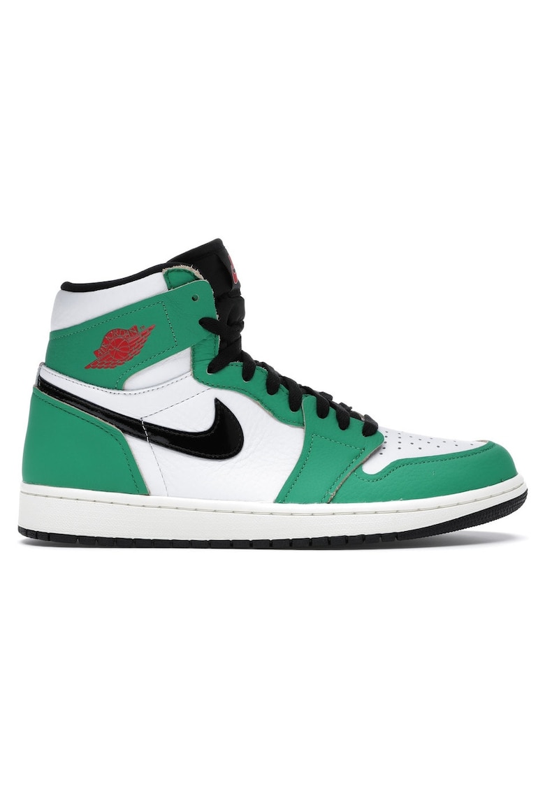Pantofi sport - 1 Retro High Lucky Green - Alb/Verde