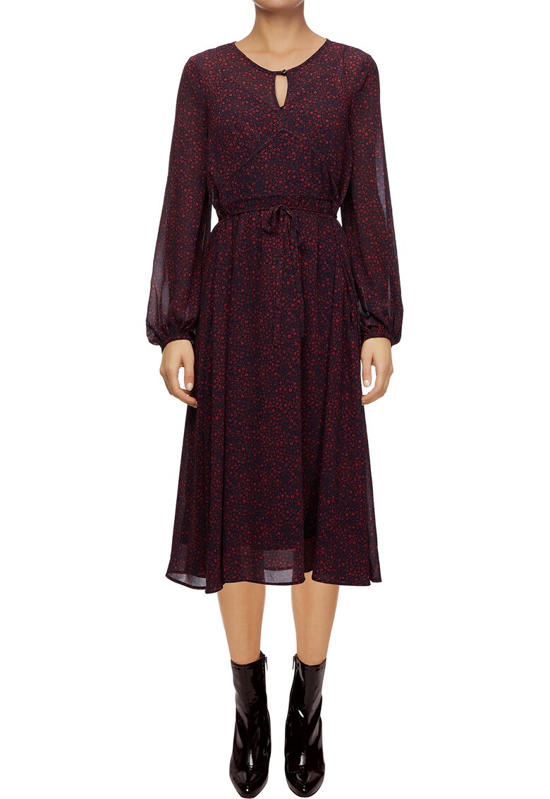 Rochie vaporoasa cu imprimeu