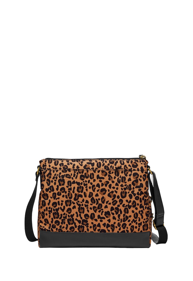 Geanta crossbody cu animal print Jenna