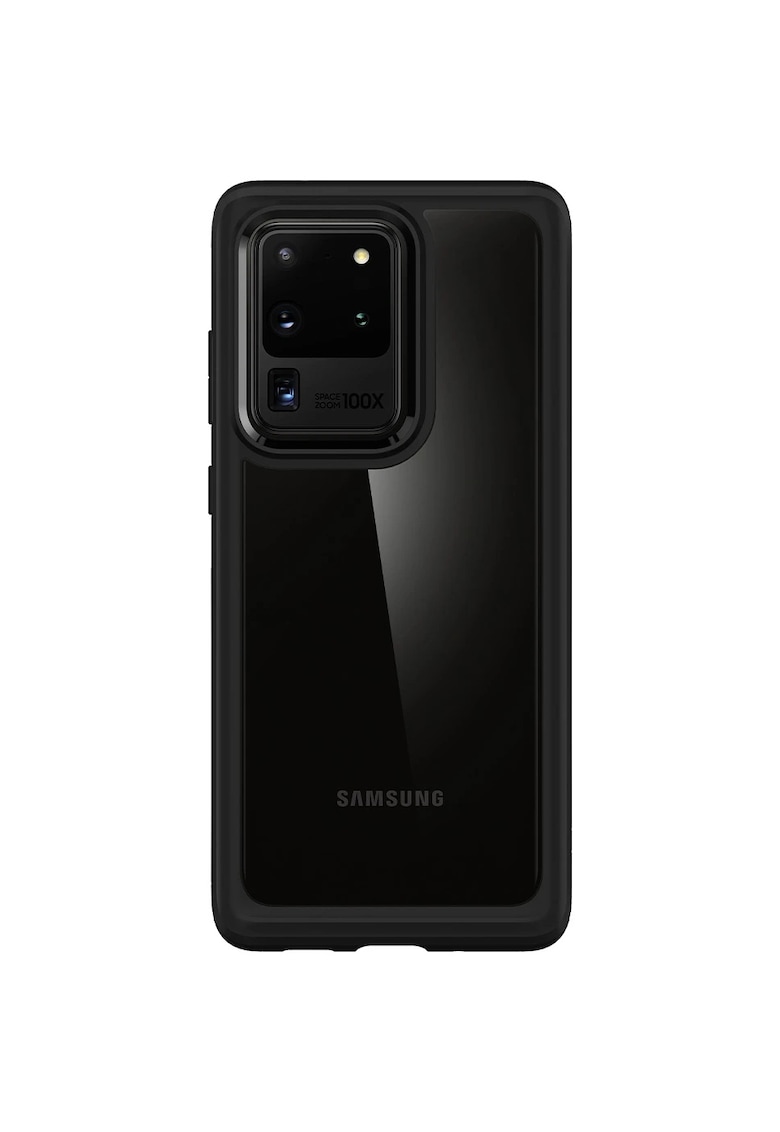 Husa de protectie Ultra Hybrid pentru Samsung Galaxy S20 Ultra - Crystal Matte Black