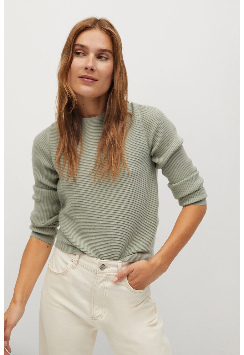 Pulover cu design incrucisat pe spate Margot