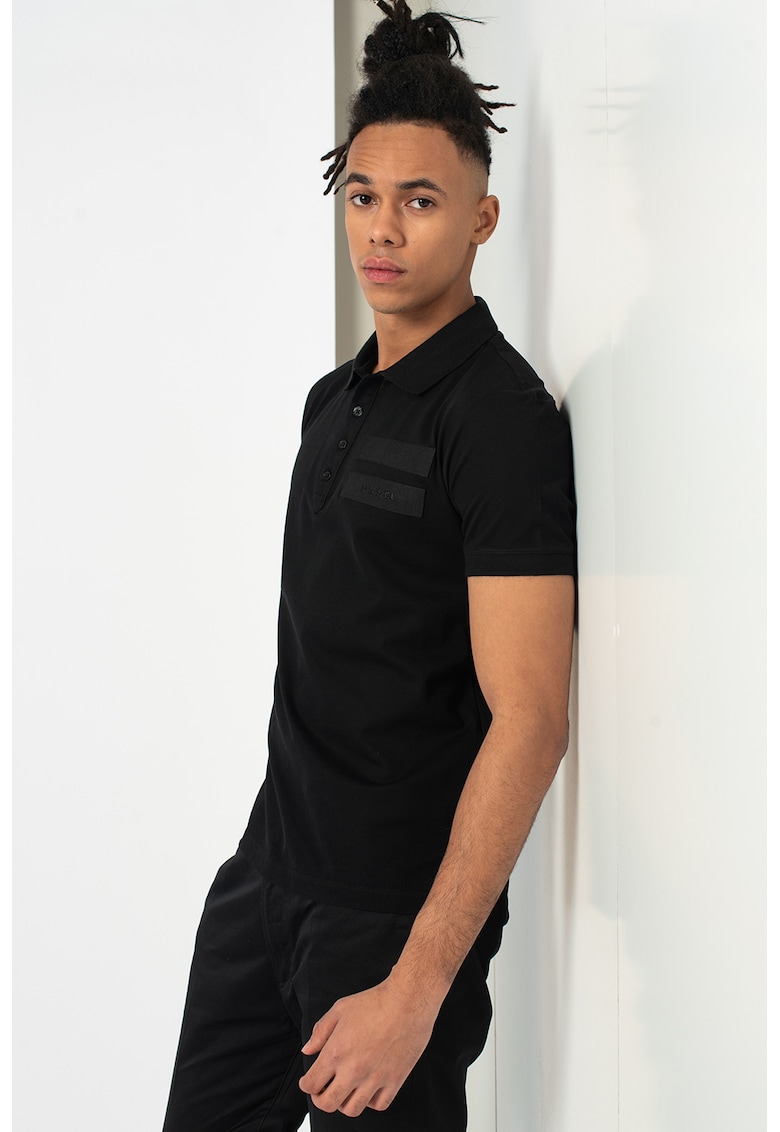 Tricou polo slim fit Mikio