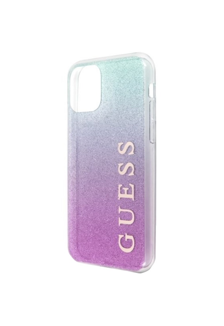 Huse de protectie Glitter Gradient pentru iPhone 11 Pro - Pink- Blue