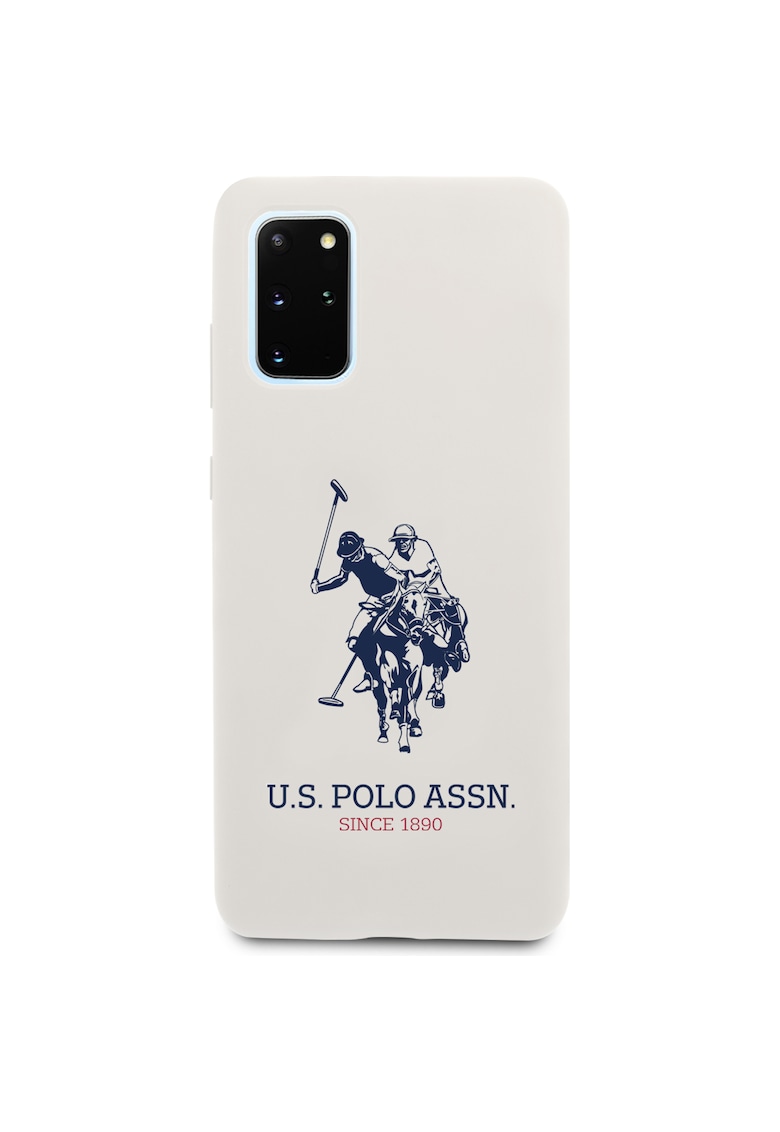 Husa de protectie us polo big horse pentru samsung galaxy s20 plus - white