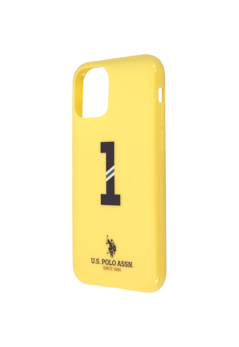 Husa de protectie US Polo No.1 Bicolor pentru iPhone 11 Pro - Yellow