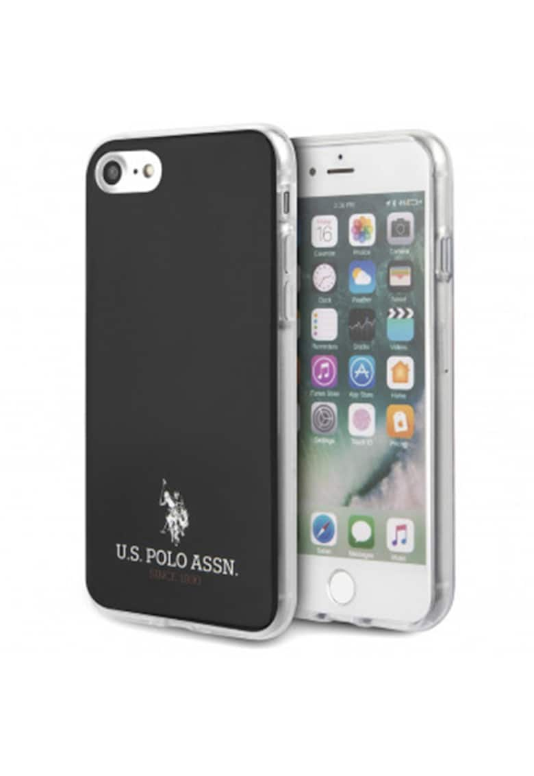 Husa de protectie us polo small horse pentru iphone 7/8/se 2 - black