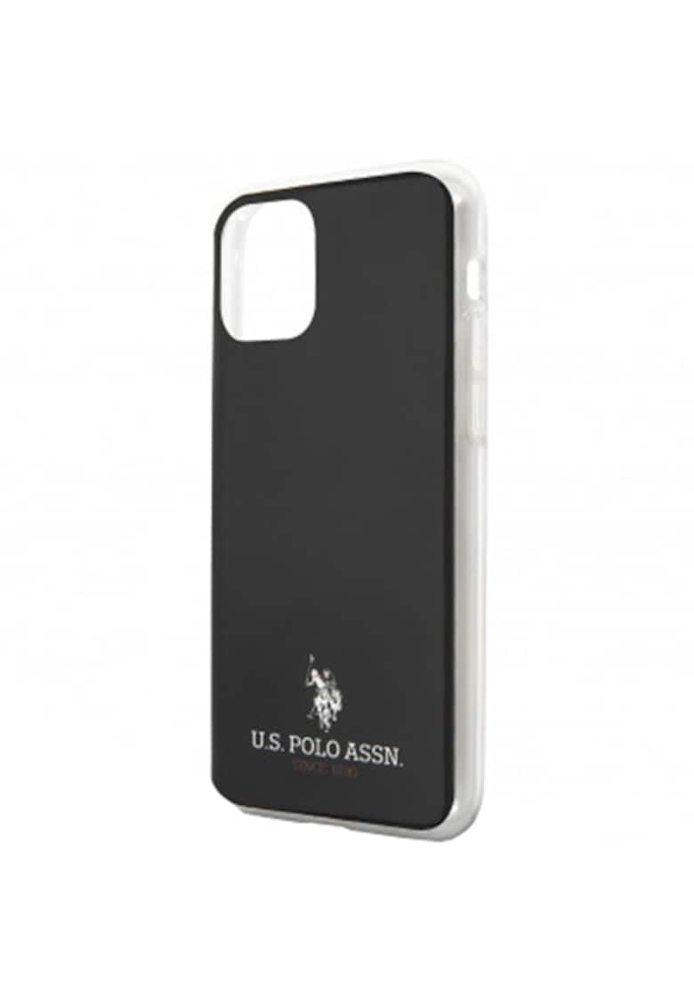 Husa de protectie US Polo Small Horse pentru iPhone 11 Pro Max - Black