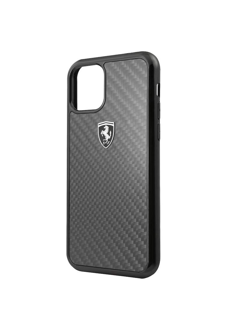 Husa de protectie Heritage Carbon pentru iPhone 11 Pro Max - Black