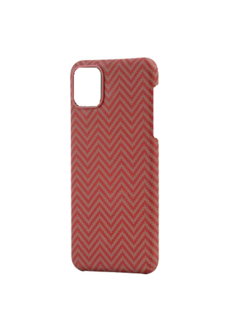 Husa de protectie MagEZ pentru Apple iPhone 11 Pro - Car Case Magnet - Rosie/Portocalie