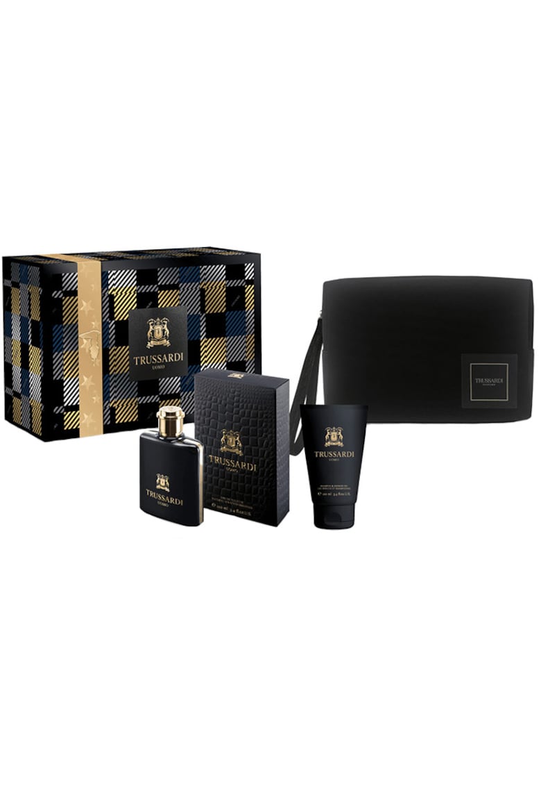 Set Uomo 2011 - Barbati: Apa de Toaleta - 100 ml + Gel de dus - 100 ml + Geanta