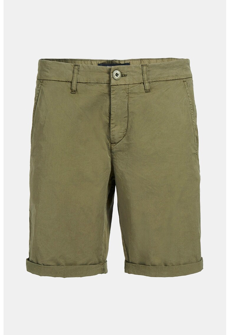 Bermude chino cu talie medie GUESS JEANS Bermude chino cu talie medie GUESS JEANS