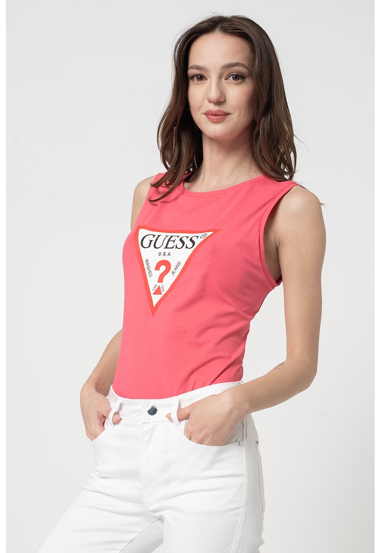 Топ тип боди с лого GUESS JEANS