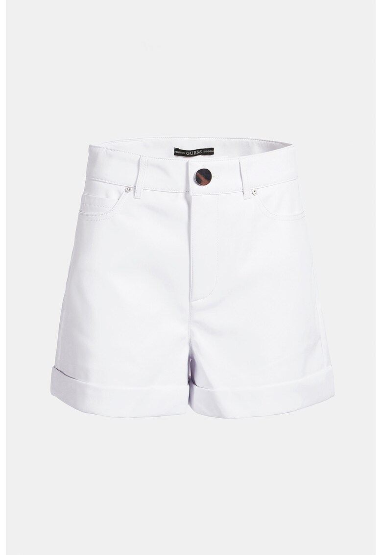 Pantaloni scurti cu mansete plisate