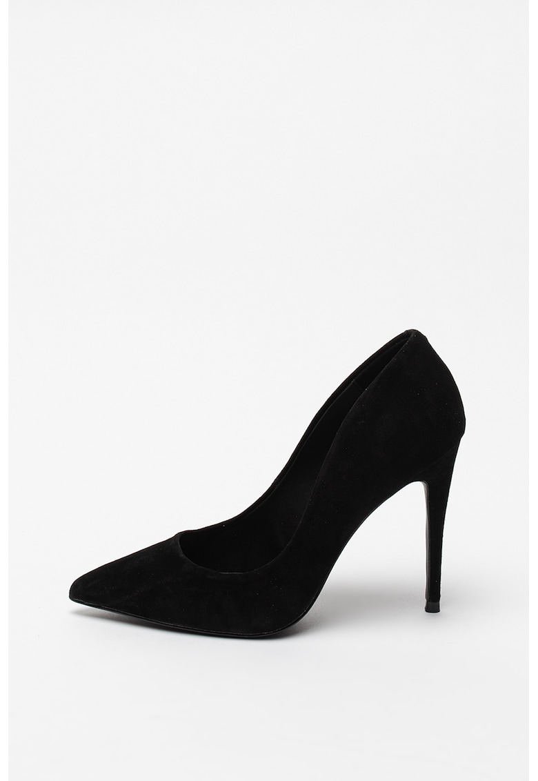 Pantofi stiletto de piele intoarsa Daisie