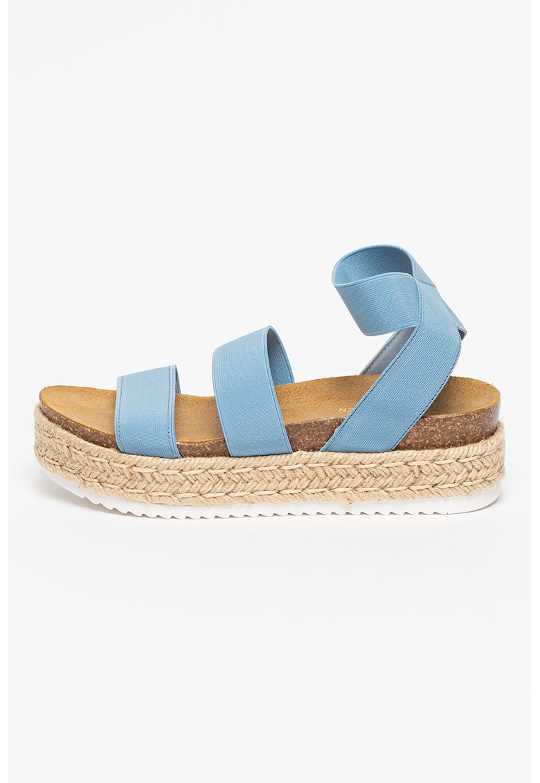 Sandale tip espadrile flatform Kimmie