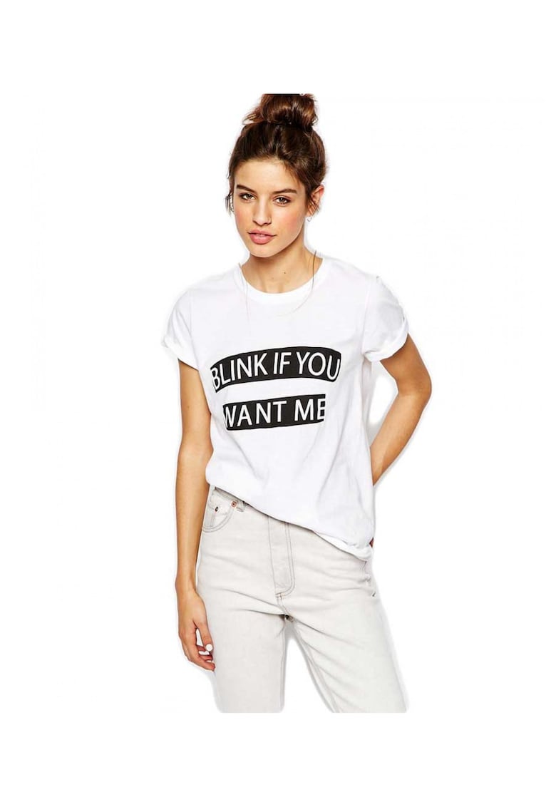 Tricou dama alb - Blink