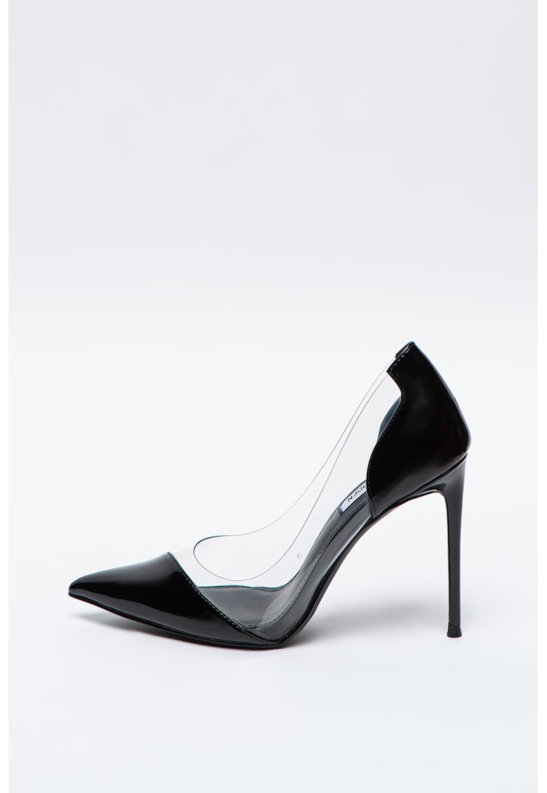 Pantofi cu aspect lacuit Marjorie