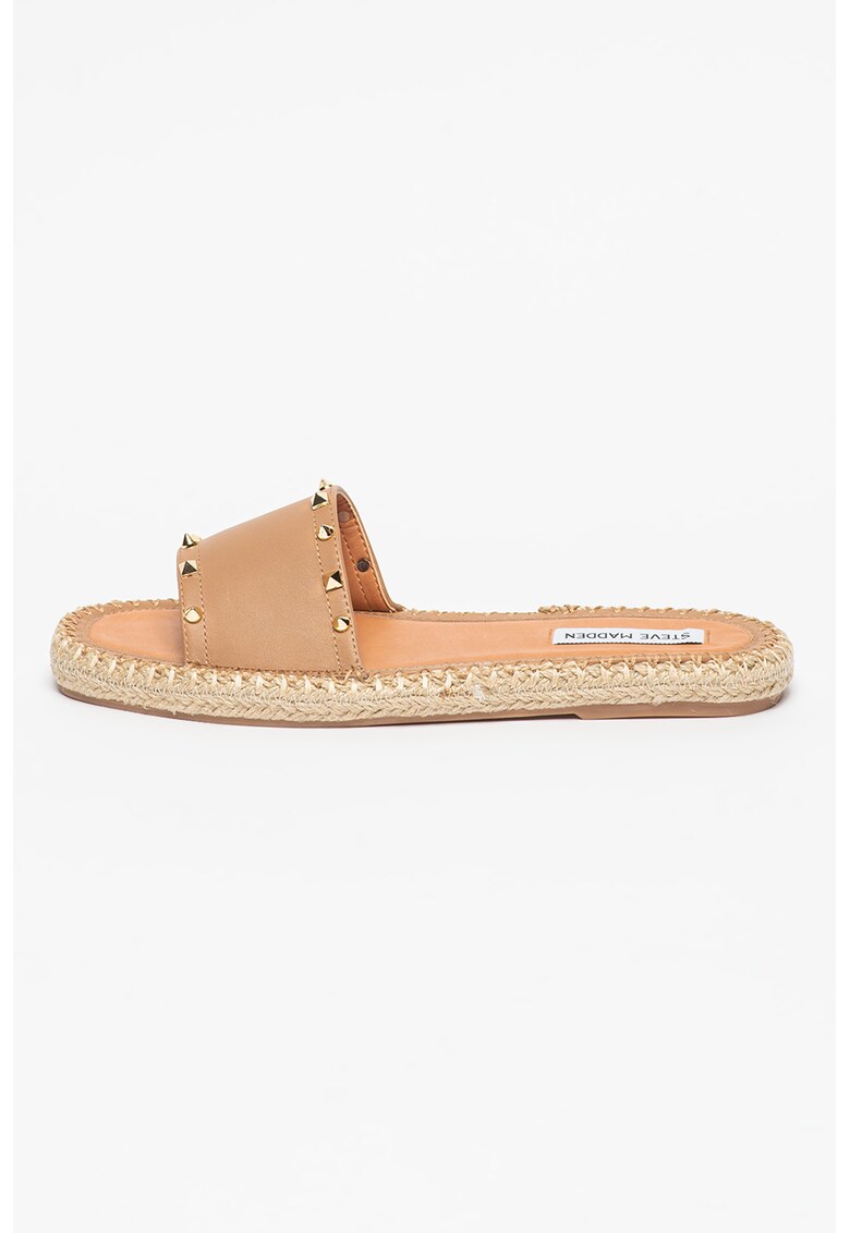 Papuci tip espadrile de piele Stjohns