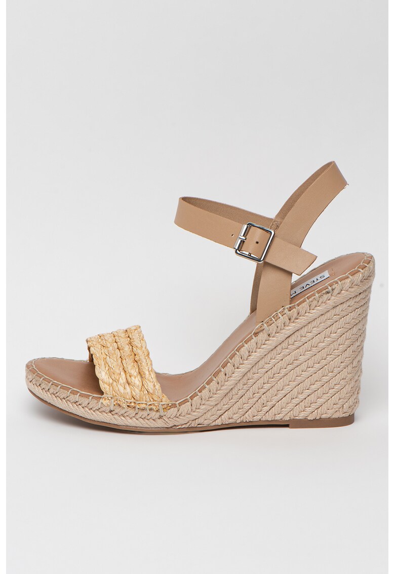Sandale tip espadrile cu talpa wedge Miriana