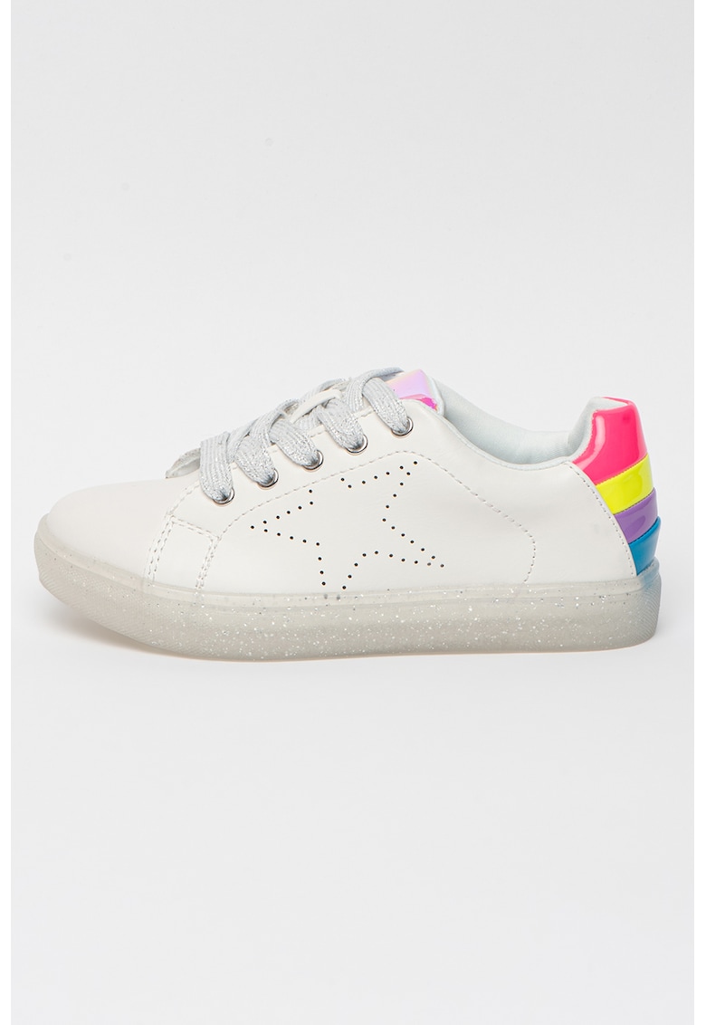 Pantofi sport cu detaliu cu model in dungi Rezza