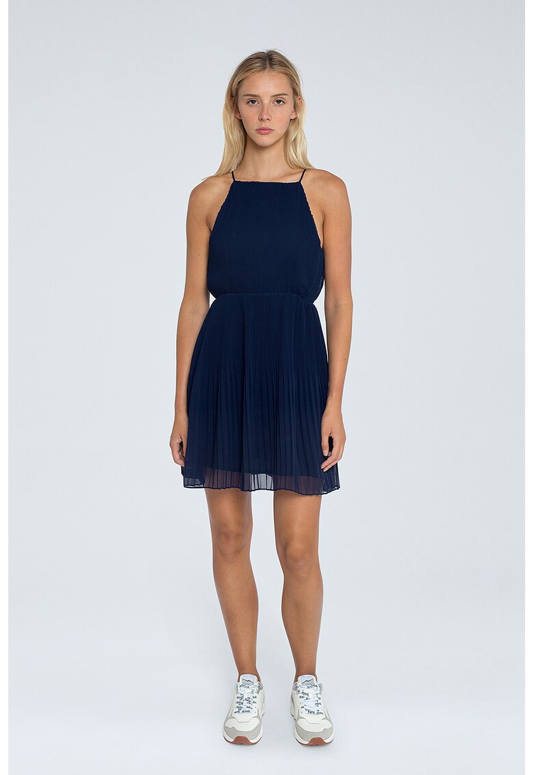 Rochie mini cu decolteu halter