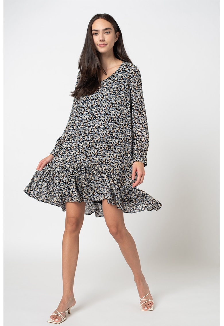 Rochie mini lejera cu imprimeu floral