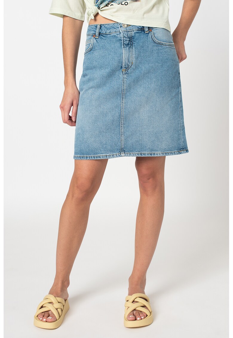 Fusta mini de denim