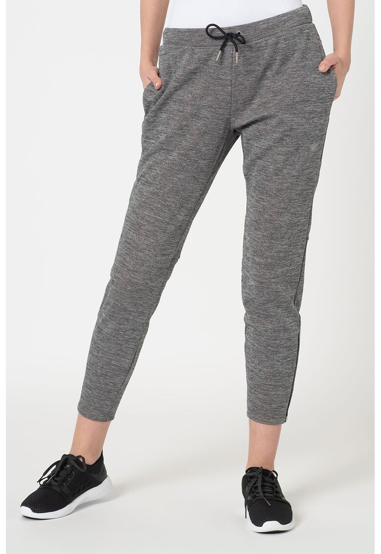 Pantaloni cambrati de fleece cu snur - pentru fitness Gel-Heat