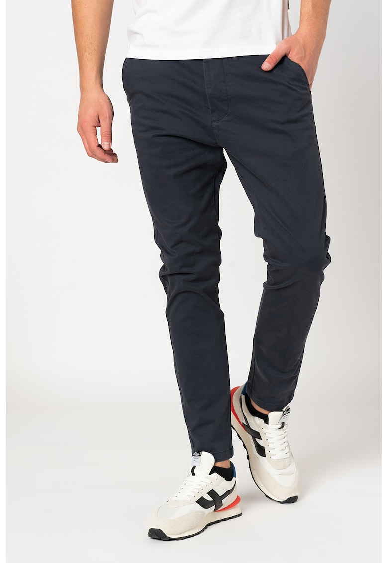 Pantaloni chino cu buzunare oblice Jim