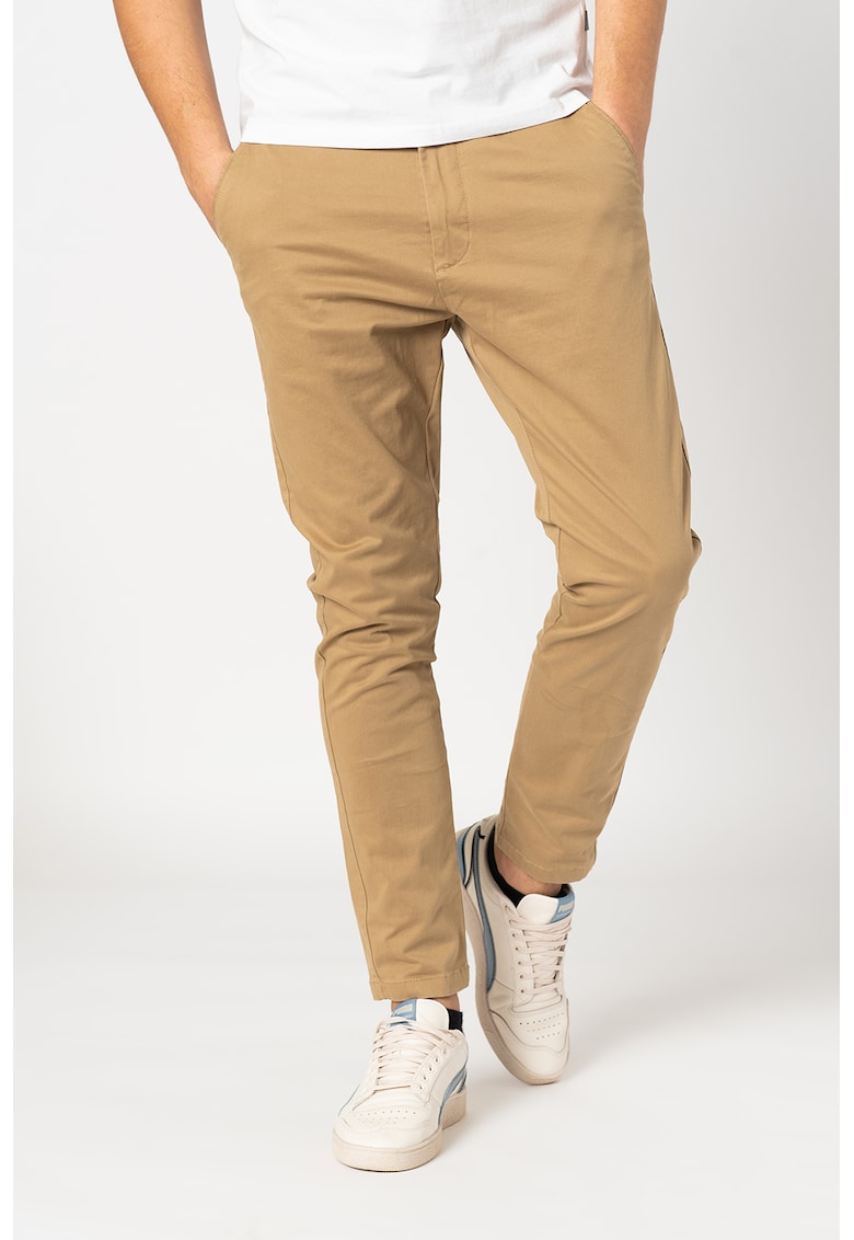 Pantaloni chino cu buzunare oblice Jim