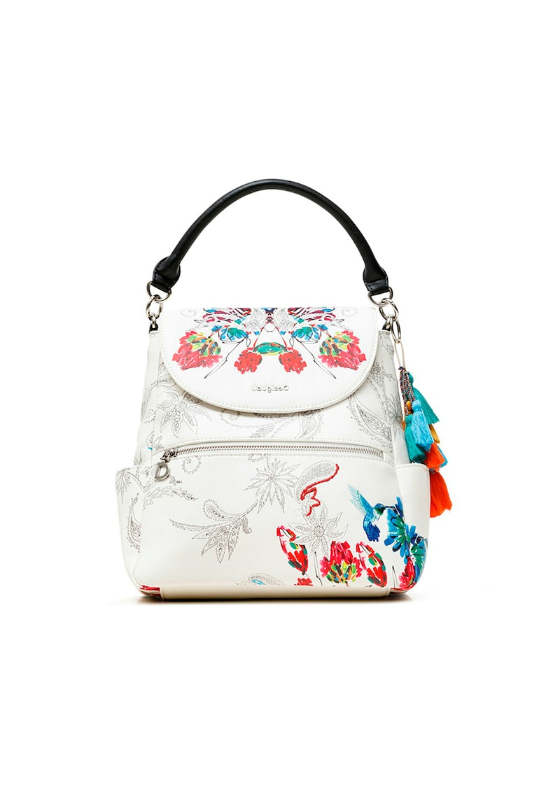 Rucsac cu imprimeu floral