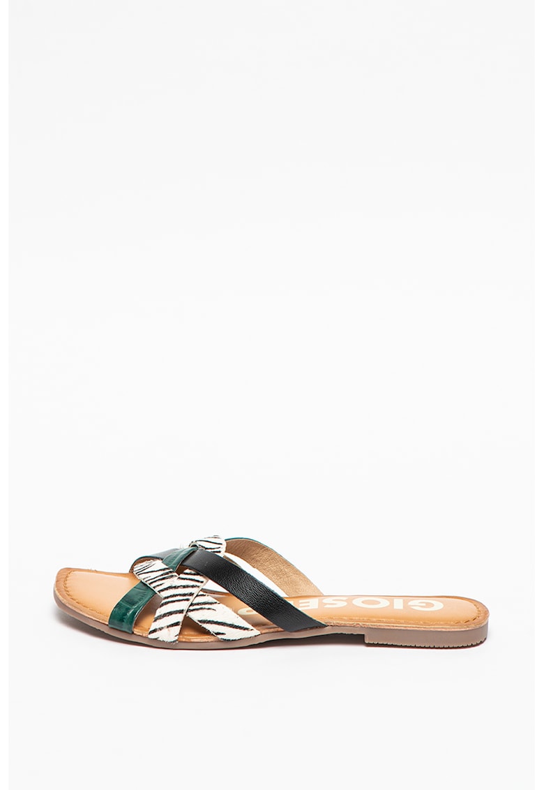 Papuci de piele Stiles