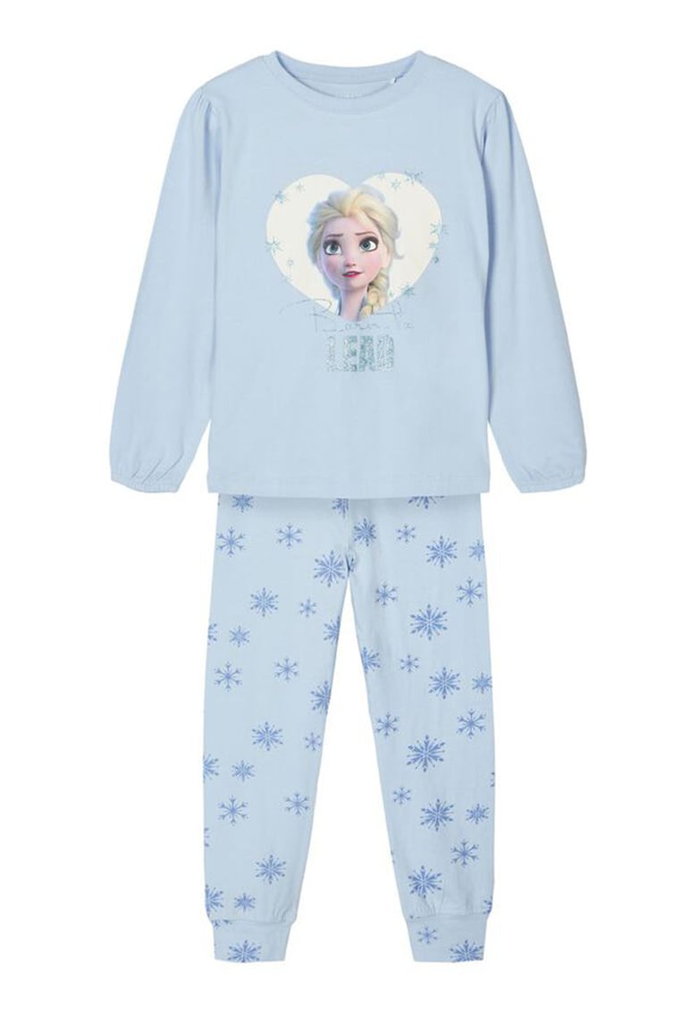 Pijama cu imprimeu Frozen