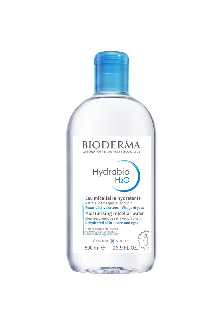 Solutie micelara Hydrabio H2O pentru ten sensibil/uscat - 500 ml