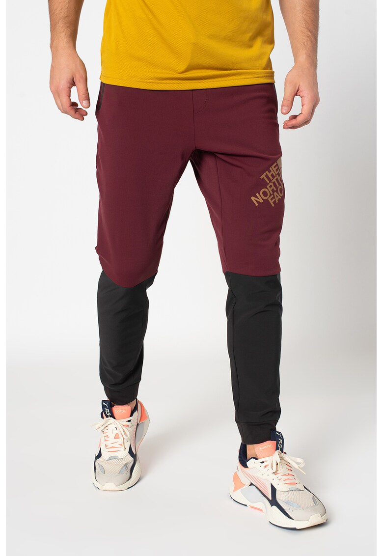 Pantaloni sport cu imprimeu logo Terra Metro