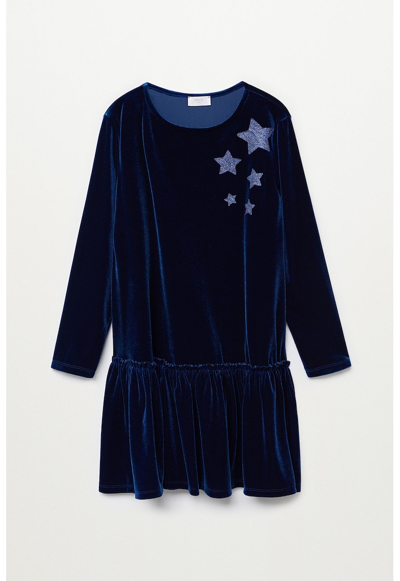 Rochie cu aspect catifelat Noel