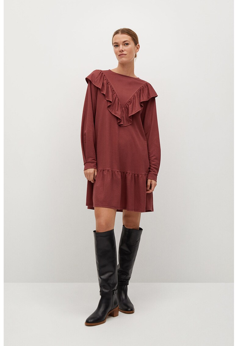 Rochie lejera cu volane Adelina