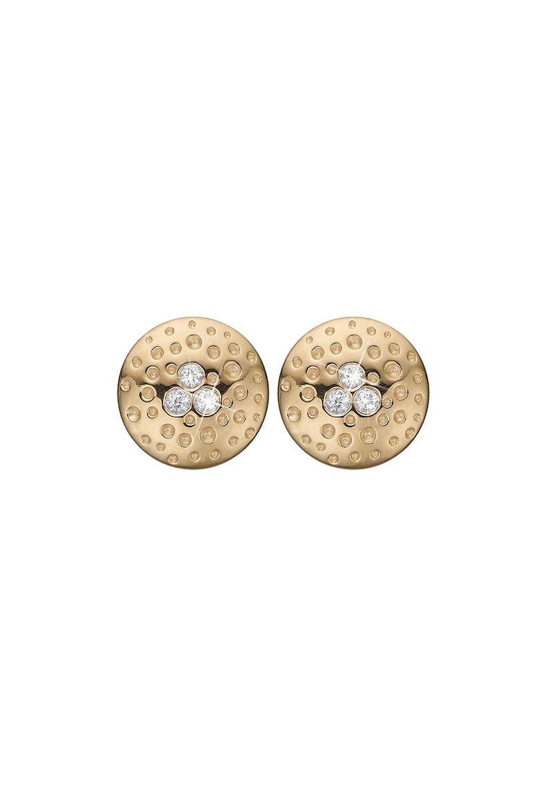 Cercei cu tija din aur de 18K Christina Jewelry&Watches imagine noua