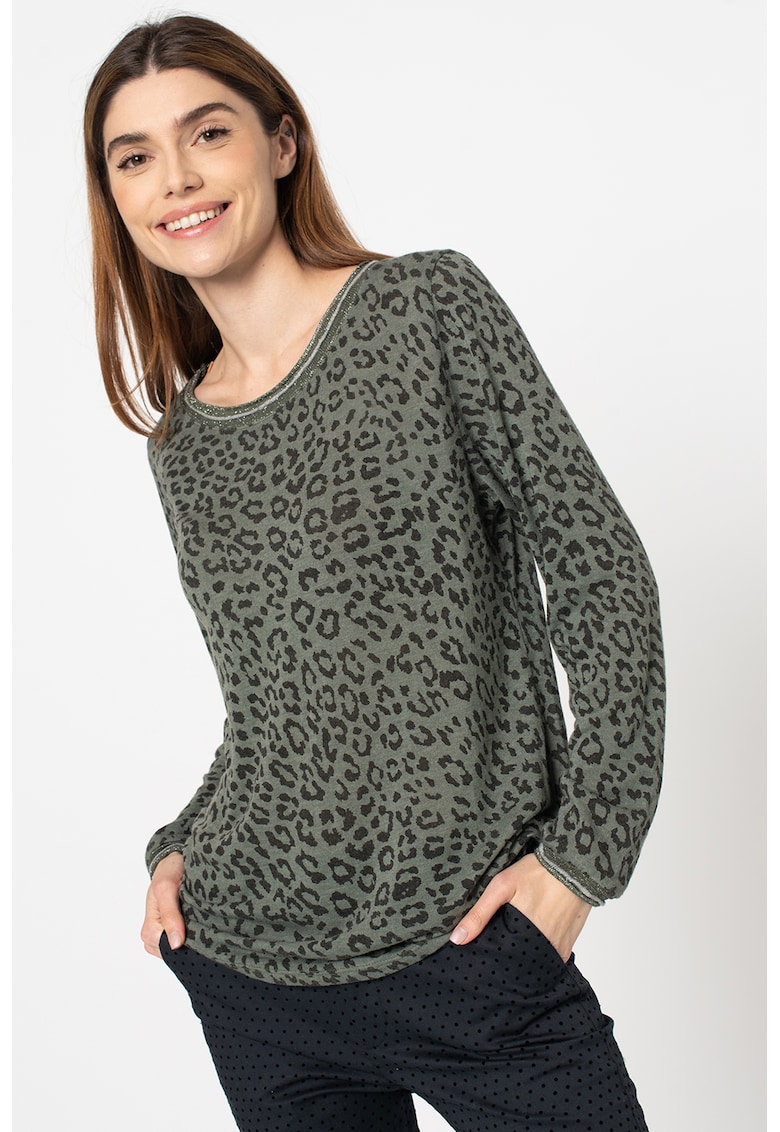 Bluza cu animal print Parvina