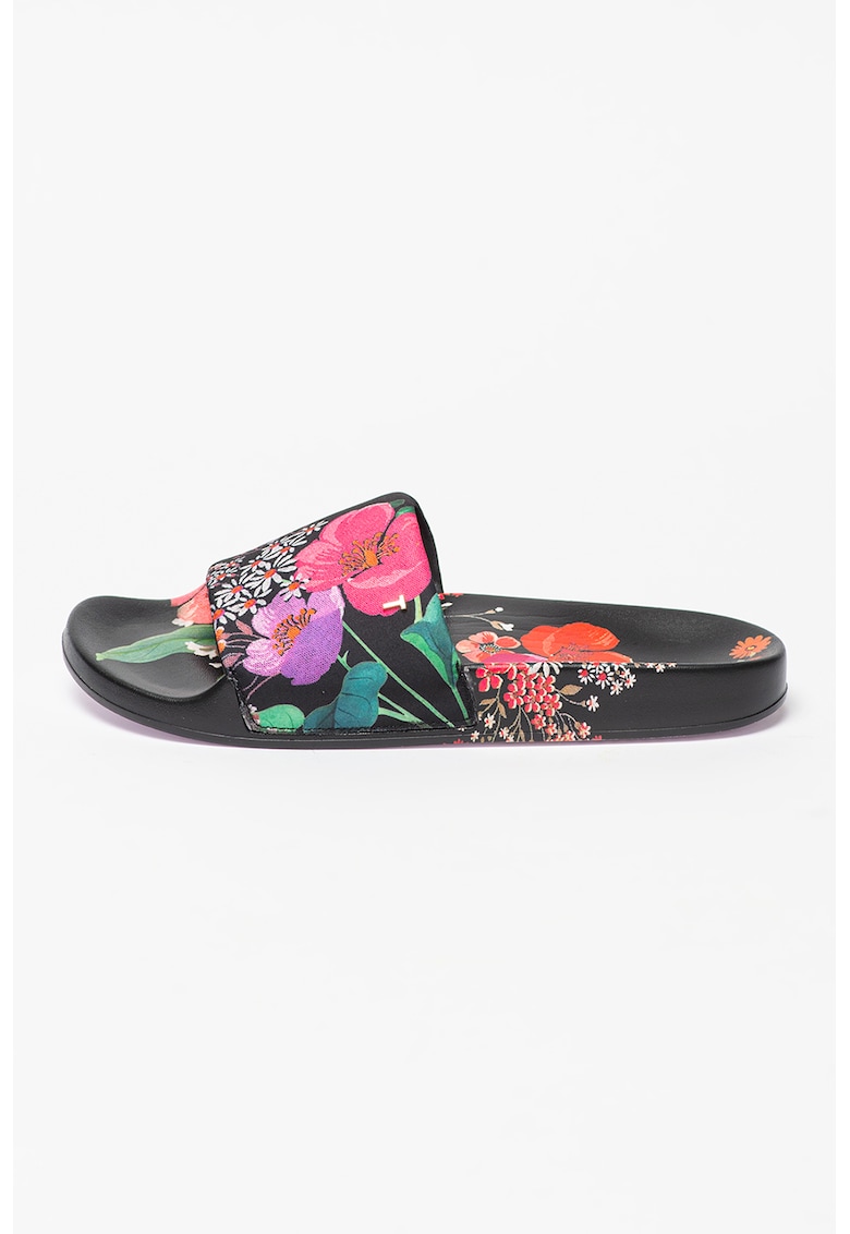 Papuci cu imprimeu floral Ashlin