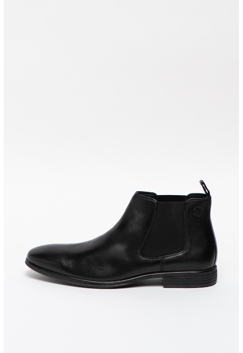 Ghete Chelsea de piele